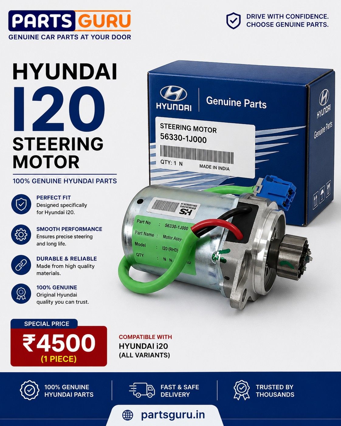 Hyundai-i20-steering-motor-price