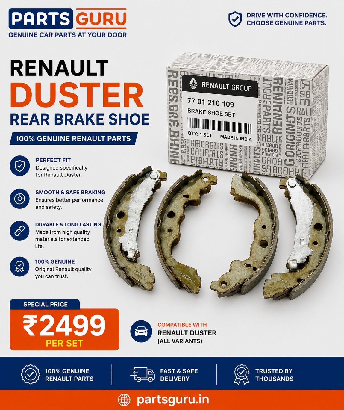 reanult-duster-rear-bake-shoe-price